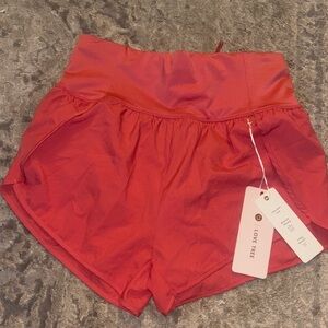 Love Tree Women's Bold Red Athletic Shorts